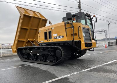 Dumper Morooka 8 Tonnes à chenilles MST 80 C