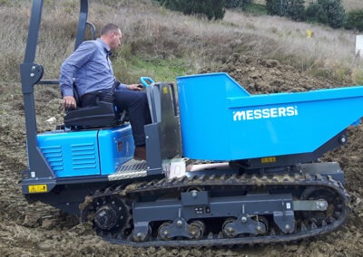 Mini-transporteur à chenilles Messersi TC230d