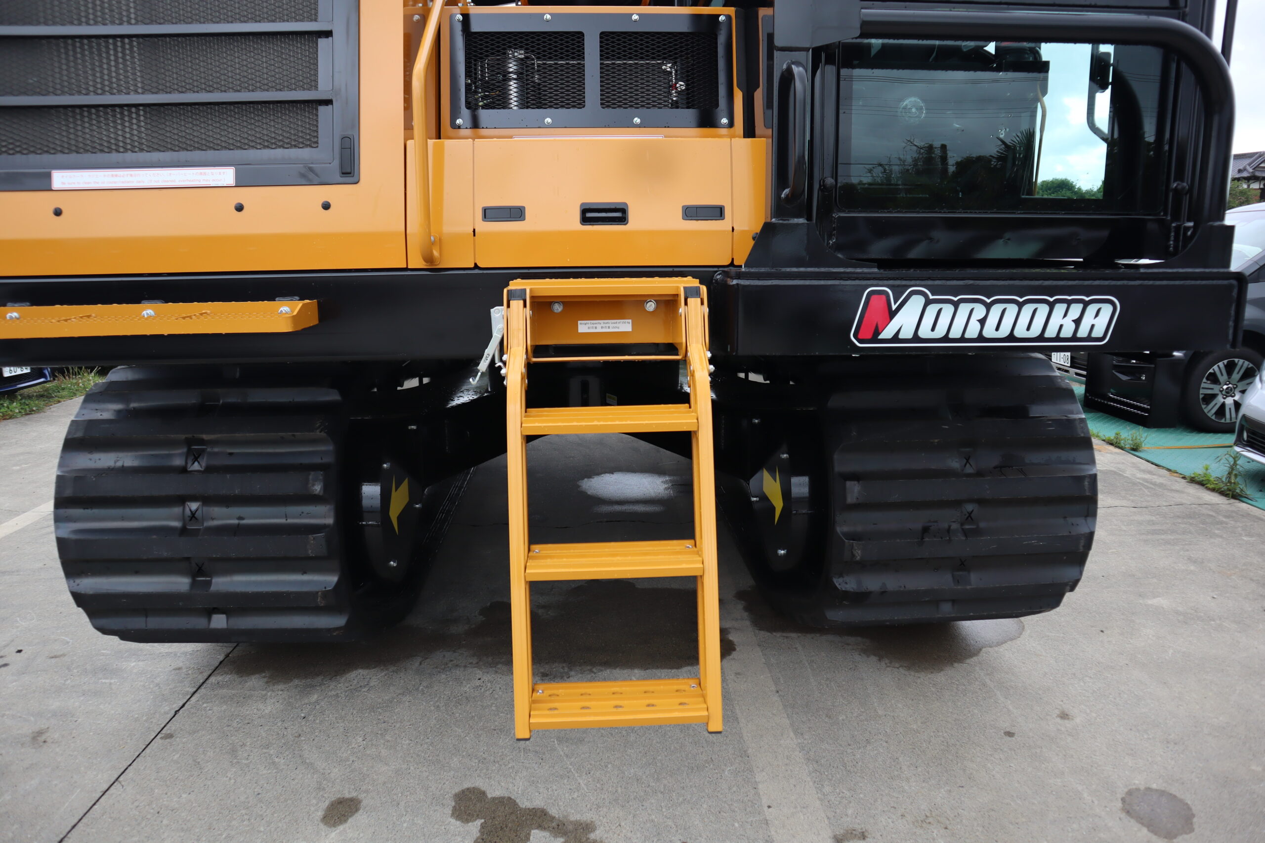 Dumper Morooka 16 Tonnes à chenilles MST 160 CR (30) Dumper Morooka 16 Tonnes à chenilles MST 160 CR (30) accès marches