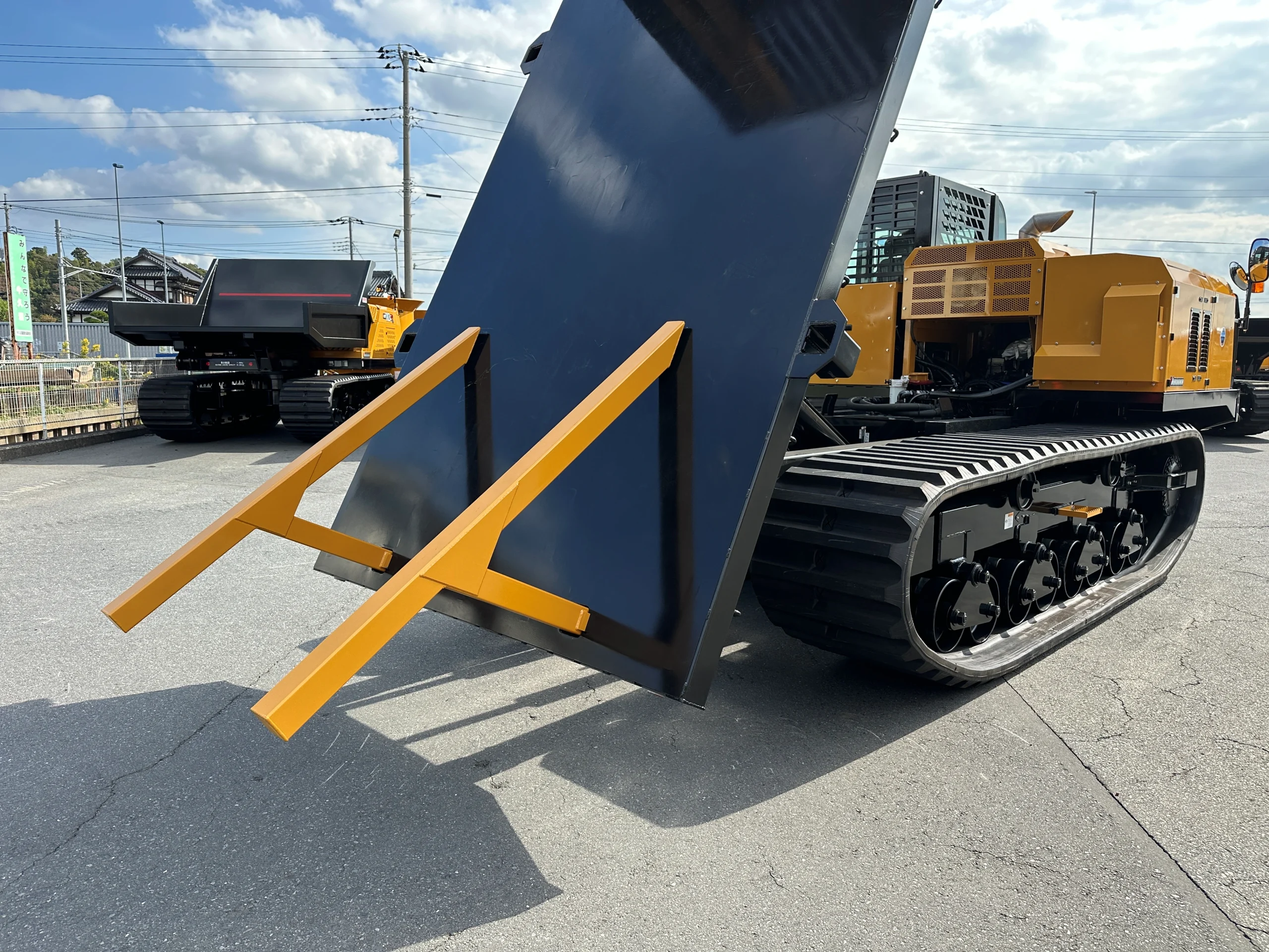 Dumper Morooka 11 Tonnes à chenilles MST 110 F (plateau) primbtp (2) MACH-2044-T450-Dumper-Thwaites-4,5-Tonnes-Giratoire-Hydrostatique